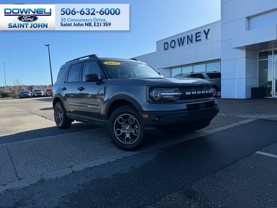 Used 2021 Ford Bronco Sport Big Bend 40291TJ Saint John NB Downey