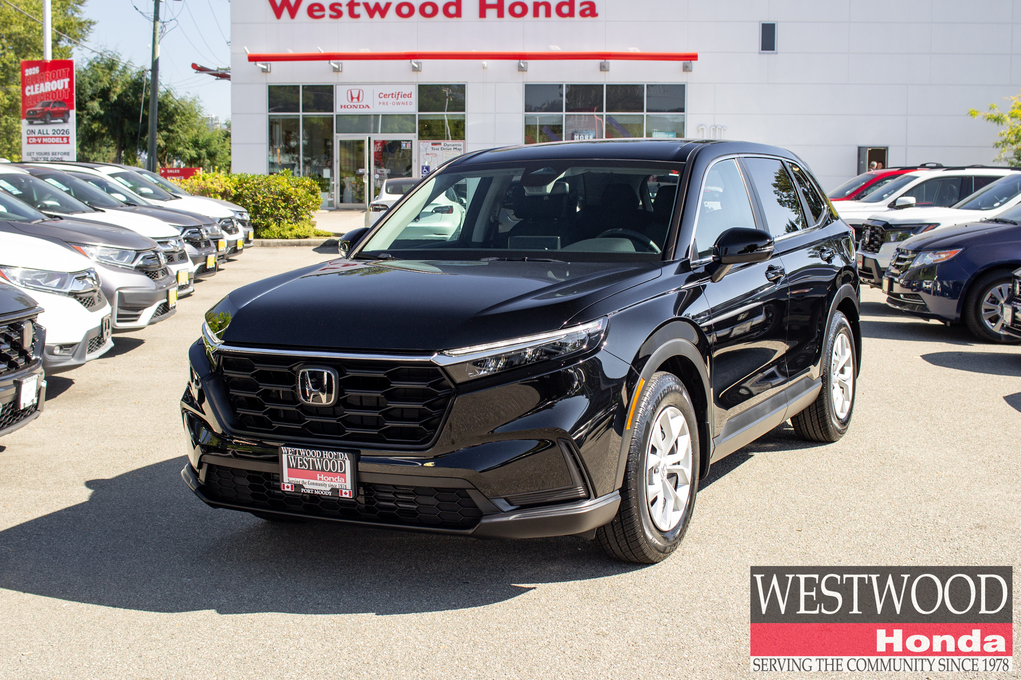 Black 2025 Honda CR-V SUV / Crossover Front-Wheel Drive Automatic