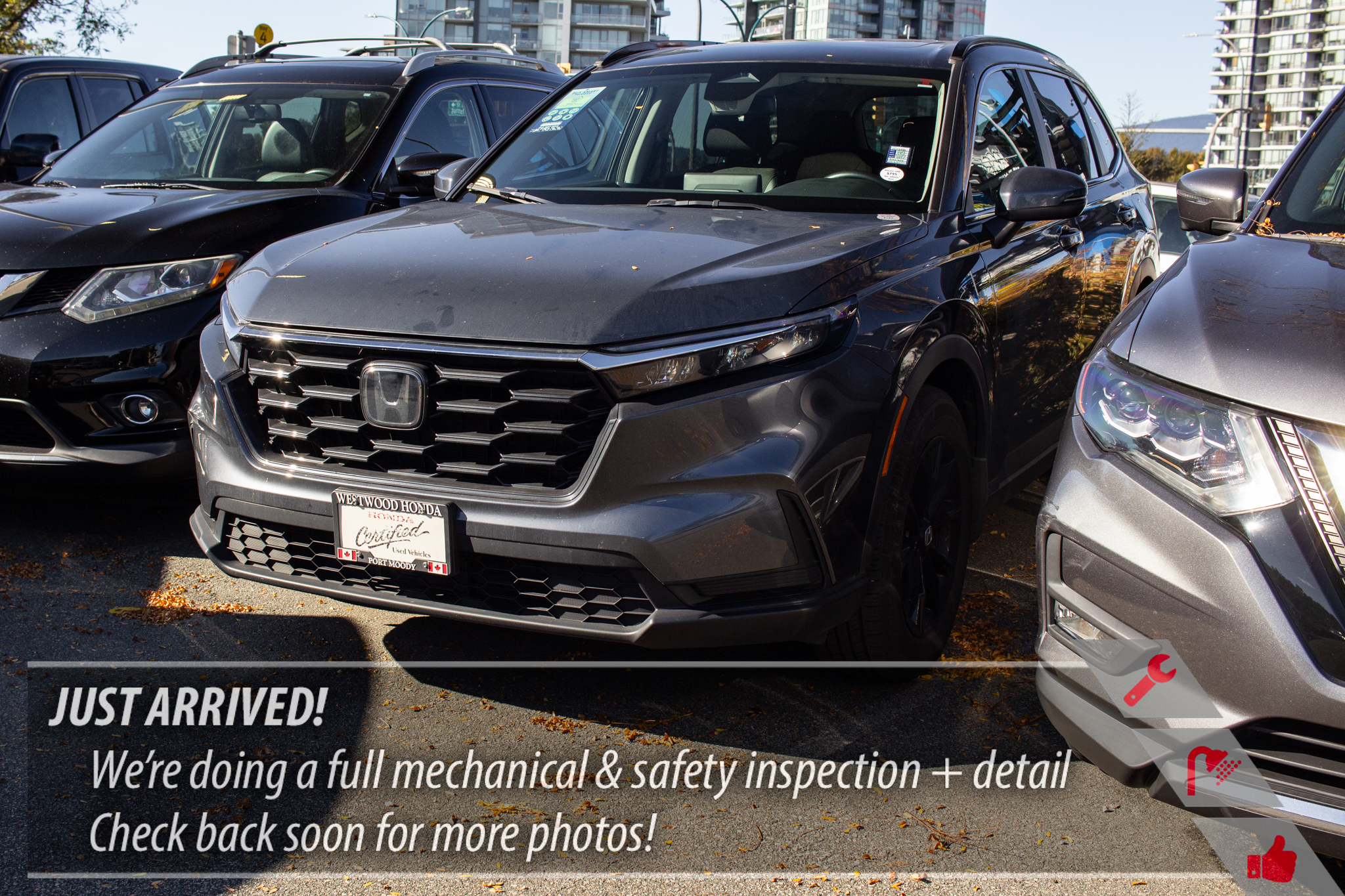 Gray 2025 Honda CR-V SUV / Crossover  Automatic