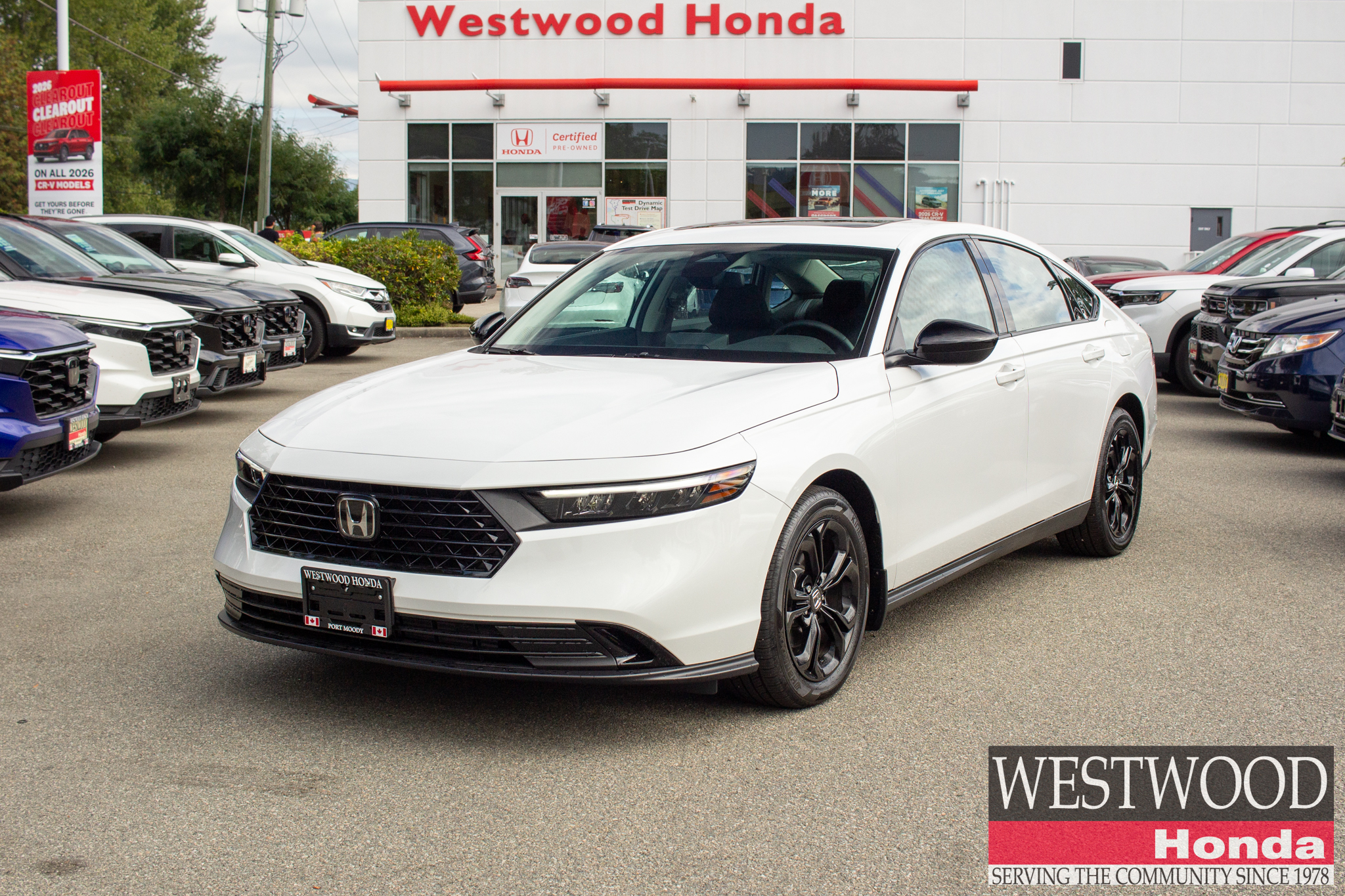 White 2025 Honda Accord Sedan Front-Wheel Drive Continuously Variable Transmission