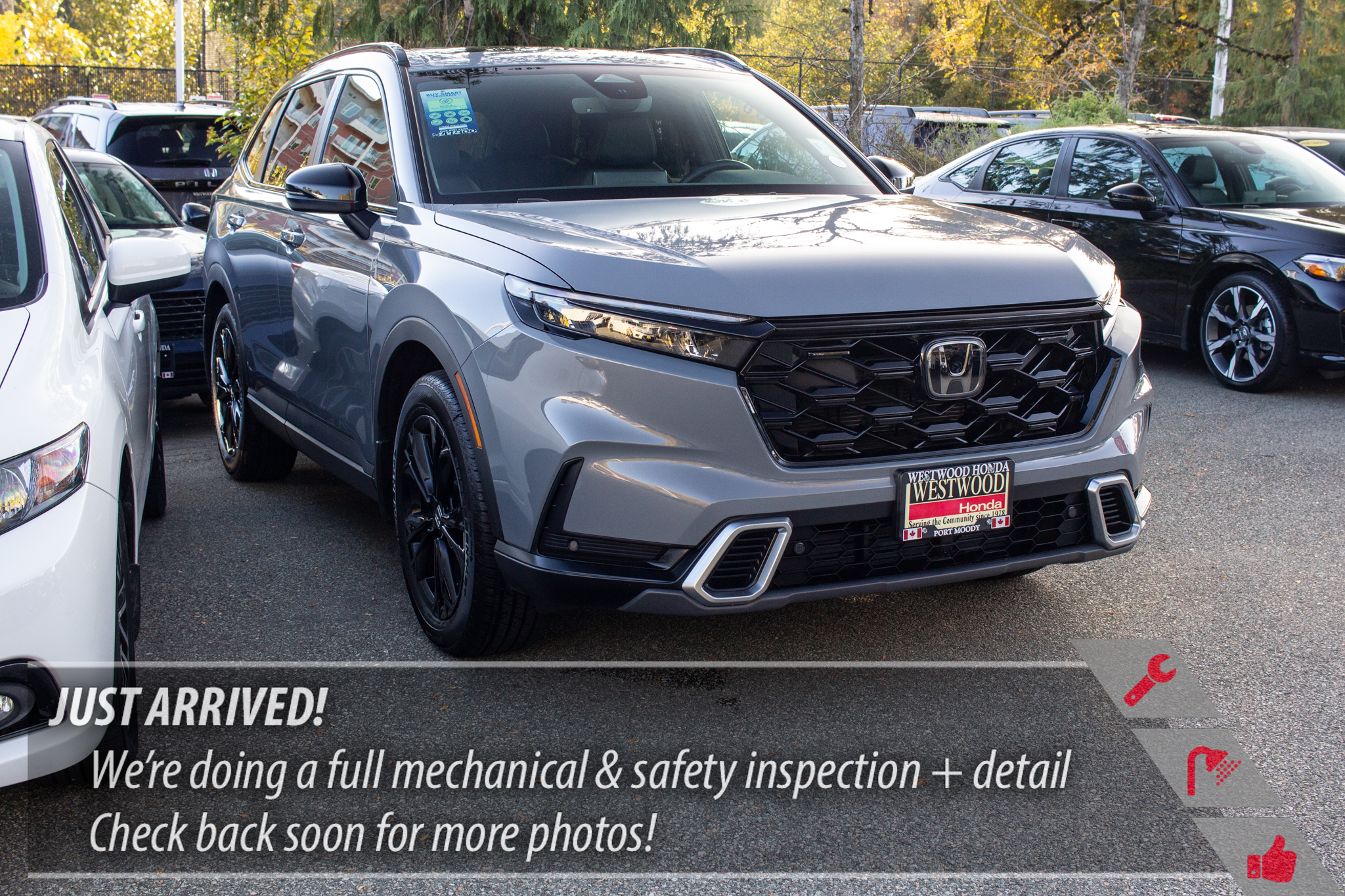 Gray (urban grey) 2026 Honda CR-V Hybrid SUV / Crossover  Automatic