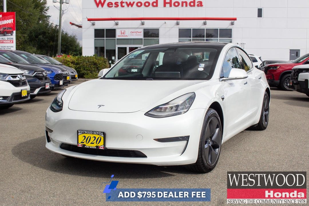 2020 Tesla Model 3 Standard Range Plus RWD