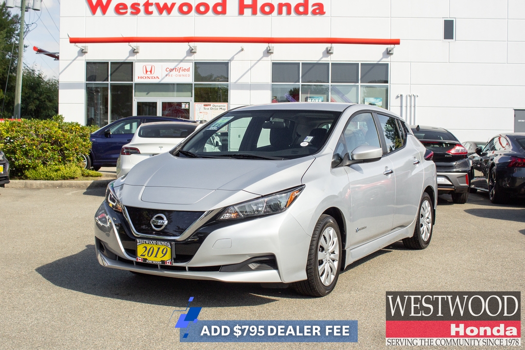 Gray 2019 Nissan LEAF Hatchback Front-Wheel Drive Automatic