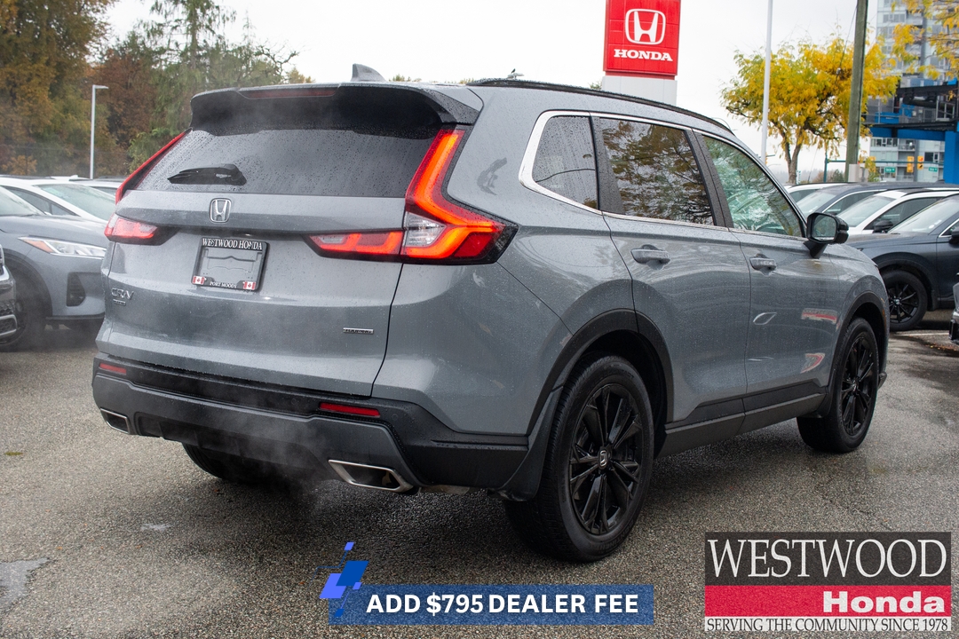Gray 2024 Honda CR-V Hybrid SUV / Crossover Continuously Variable Transmission