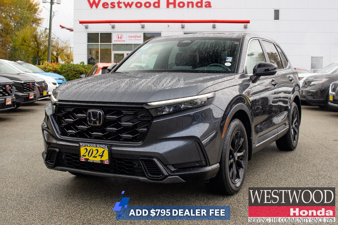 Gray 2024 Honda CR-V Hybrid SUV / Crossover Automatic