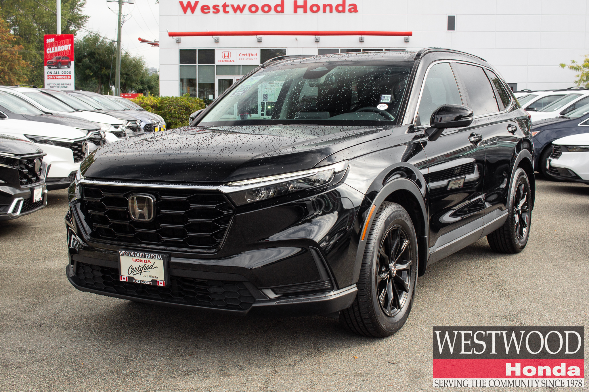 Black 2024 Honda CR-V SUV / Crossover  Automatic