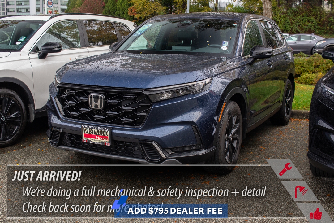 Blue 2024 Honda CR-V Hybrid SUV / Crossover Automatic