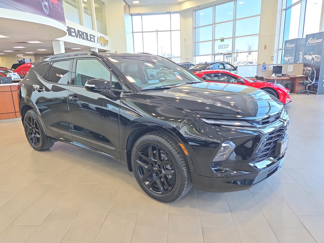 Black 2026 Chevrolet Blazer SUV / Crossover All-Wheel Drive 9-Speed Automatic