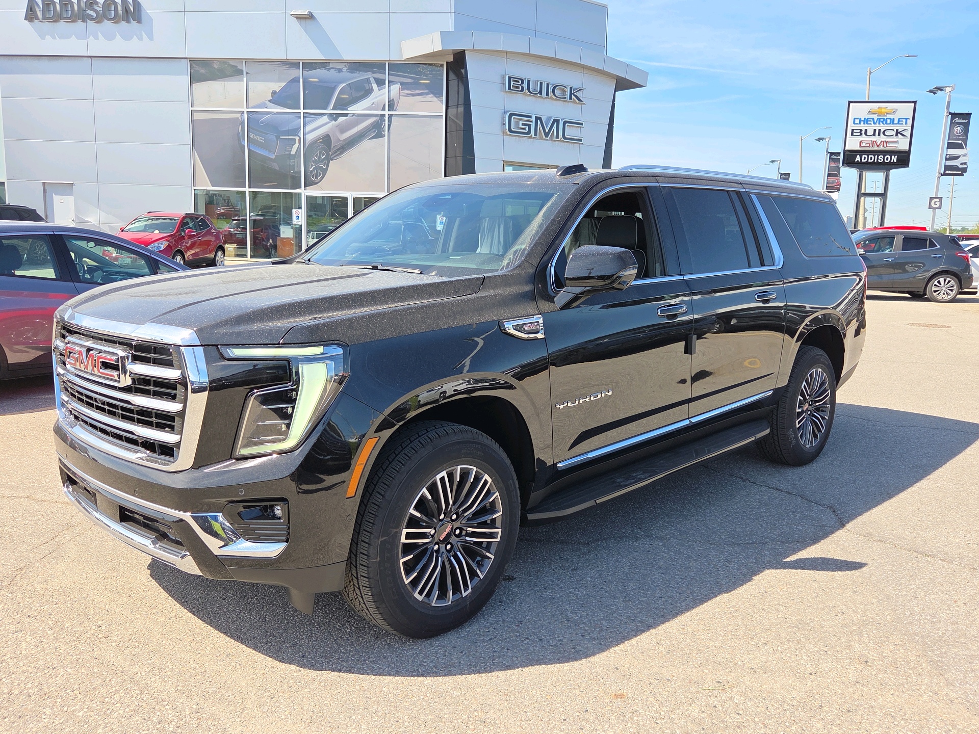 ONYX BLACK 2026 GMC Yukon XL SUV / Crossover Four-Wheel Drive Automatic