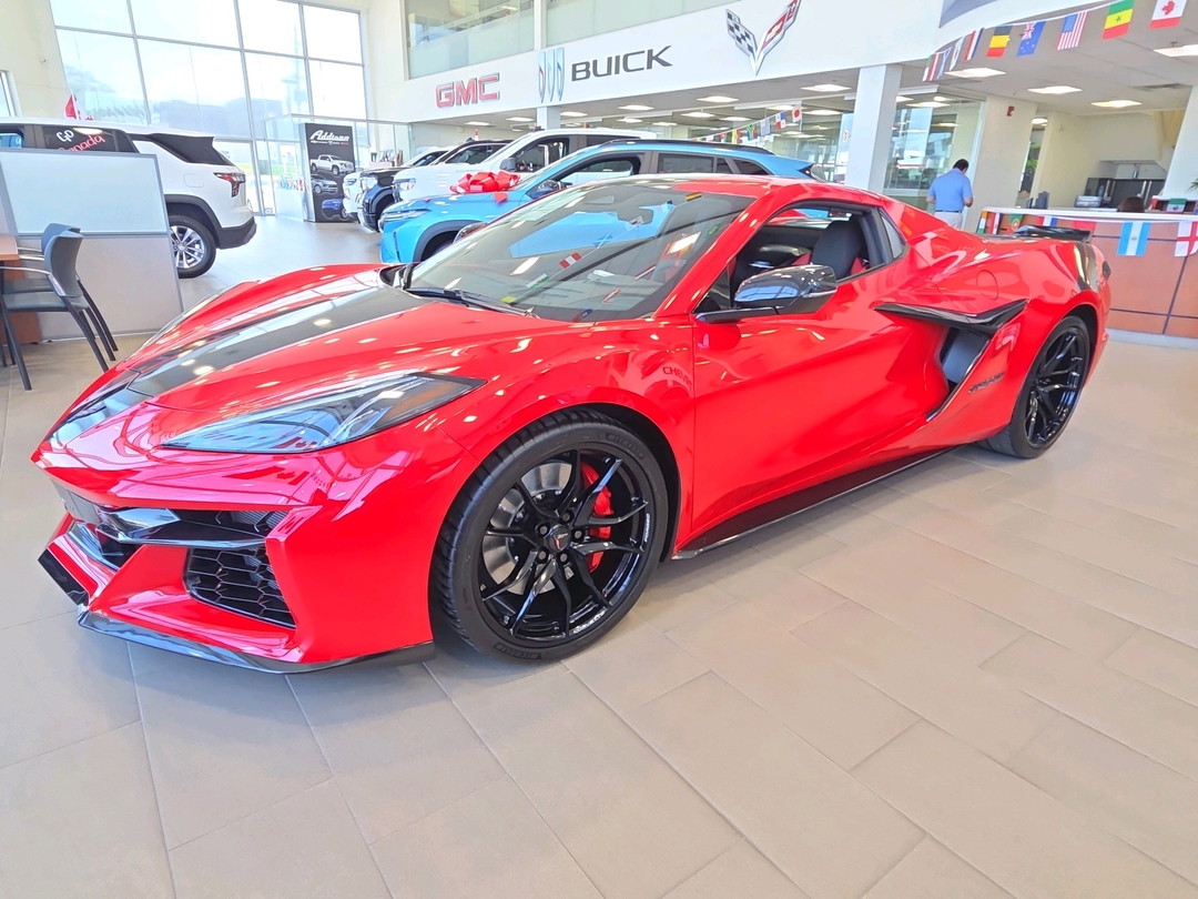 TORCH RED 2027 Chevrolet Corvette Convertible Rear-Wheel Drive 8-Speed Dual Clutch