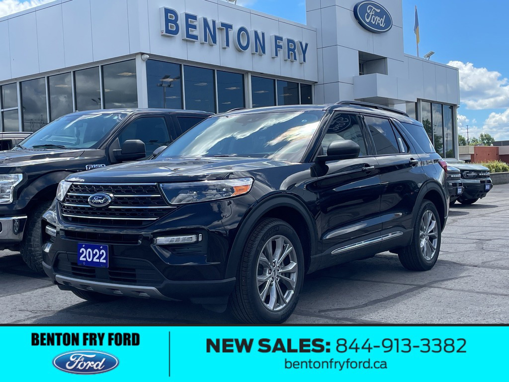 New 2022 Ford Explorer XLT 2F443 Belleville, ON Benton Fry Ford