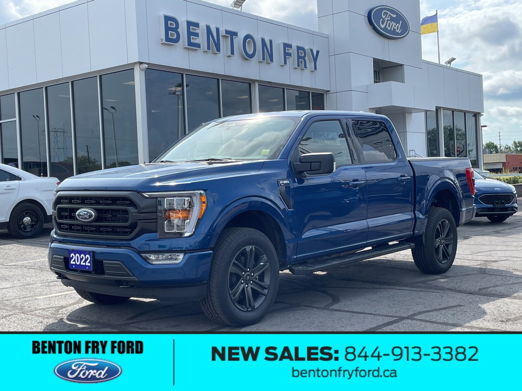 New 2022 Ford F150 XLT 2M487 Belleville, ON Benton Fry Ford