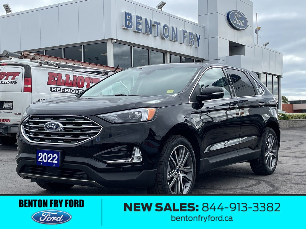 New 2022 Ford Edge Titanium 2p523 Belleville On Benton Fry Ford