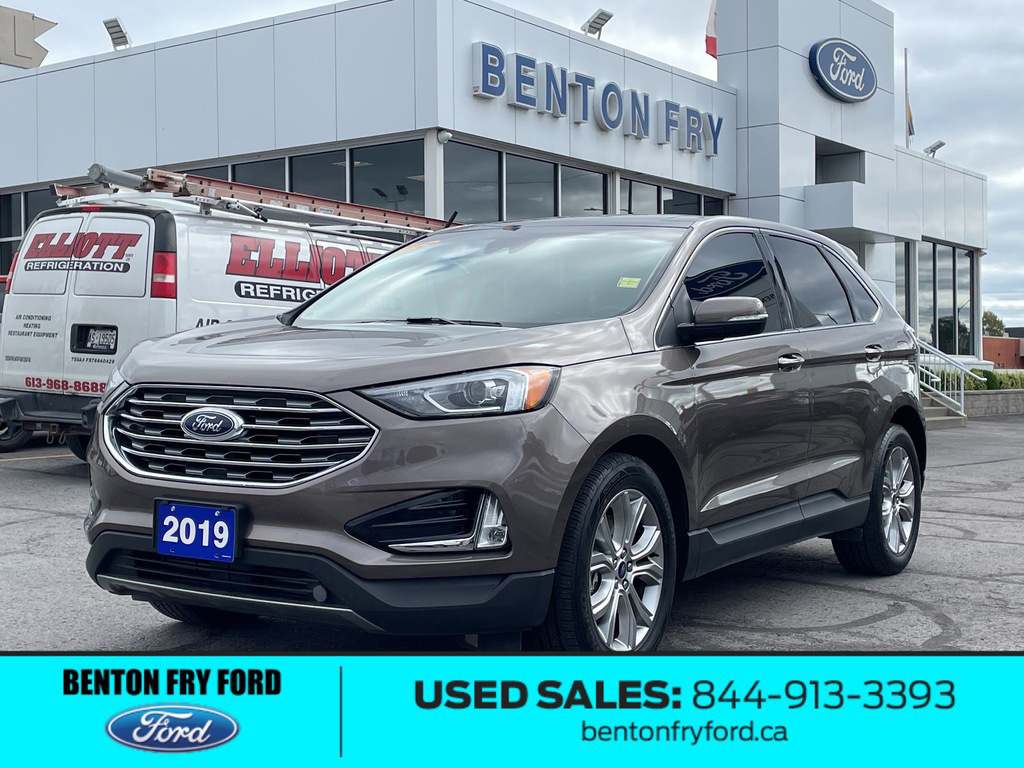 Used 2019 Ford Edge Titanium 2F499A Belleville, ON Benton Fry Ford
