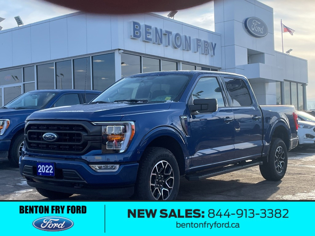 New 2022 Ford F150 XLT 2M553 Belleville, ON Benton Fry Ford