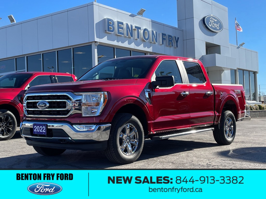 New 2022 Ford F150 XLT 2M558 Belleville, ON Benton Fry Ford