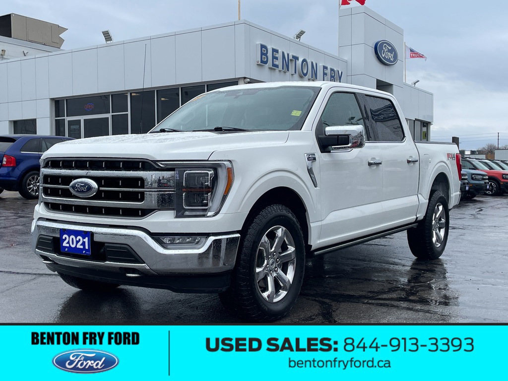 Used 2021 Ford F-150 Lariat #3M255A Belleville, ON | Benton Fry Ford