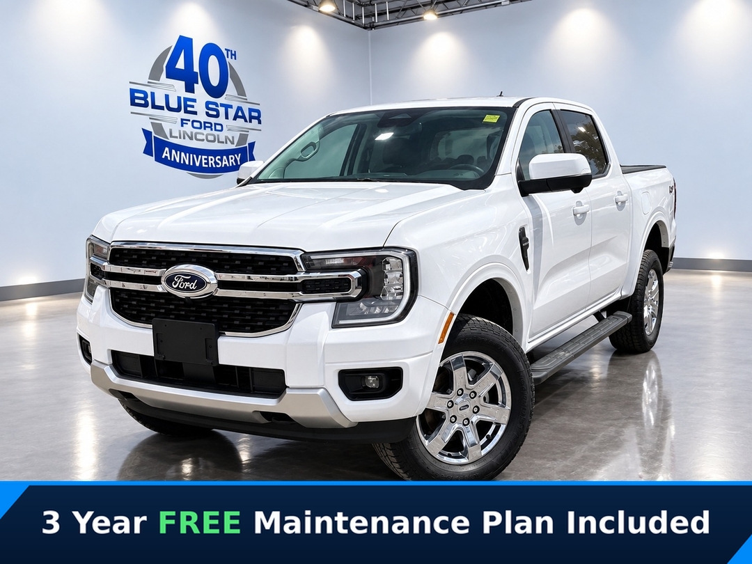 Oxford White 2026 Ford Ranger Pickup Truck Four-Wheel Drive Automatic