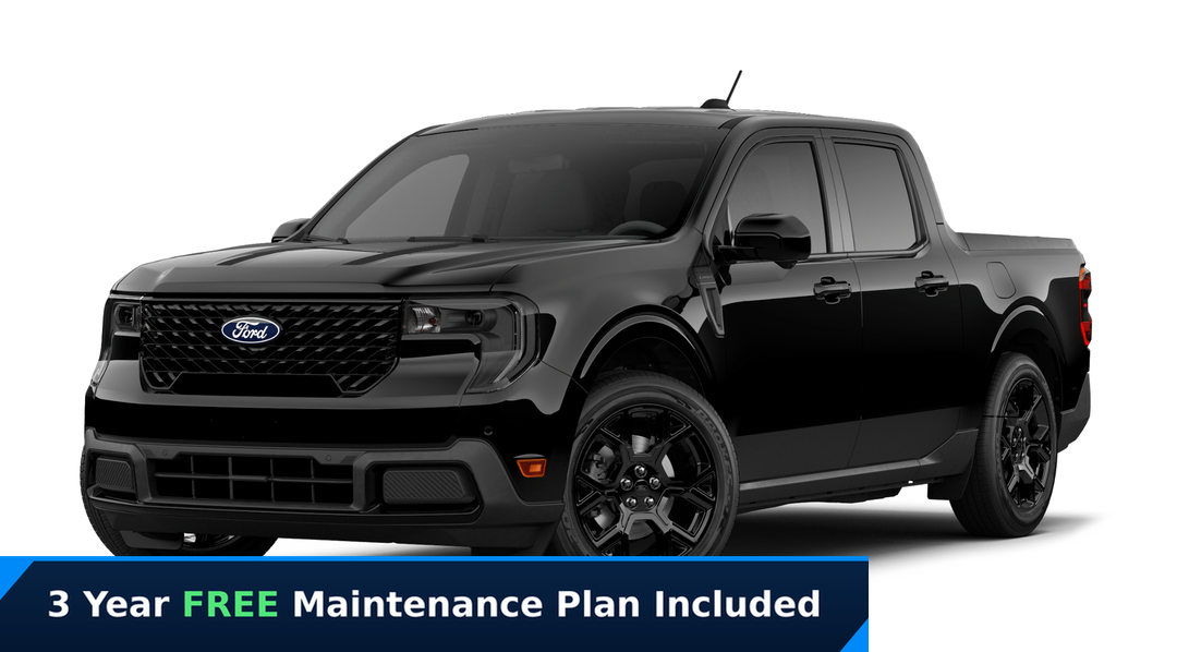 Shadow Black 2026 Ford Maverick Pickup Truck All-Wheel Drive Continuously Variable Transmission