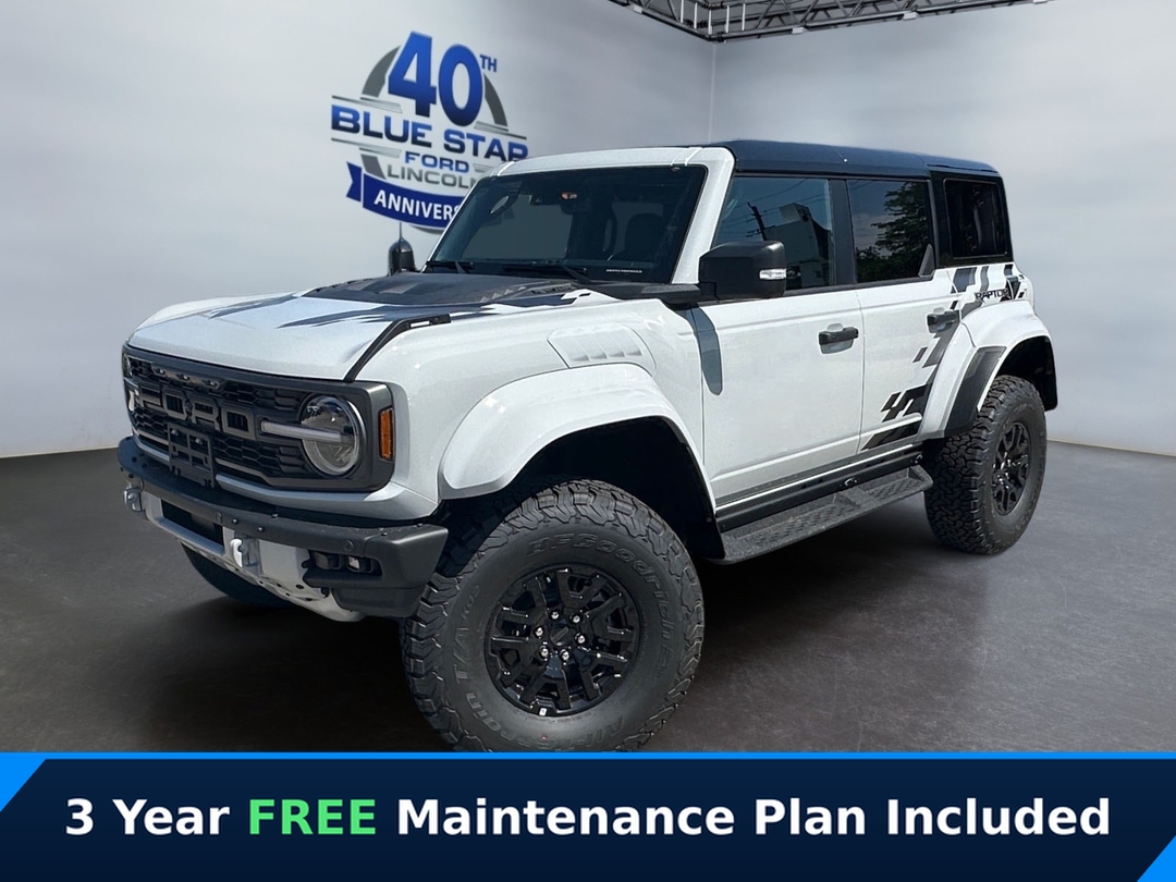 Gray (Avalanche Grey) 2026 Ford Bronco Raptor SUV / Crossover Four-Wheel Drive Automatic