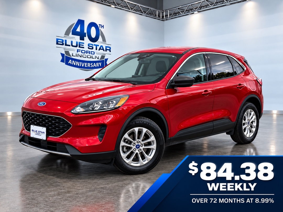 Red 2022 Ford Escape SUV / Crossover All-Wheel Drive 8-Speed Automatic