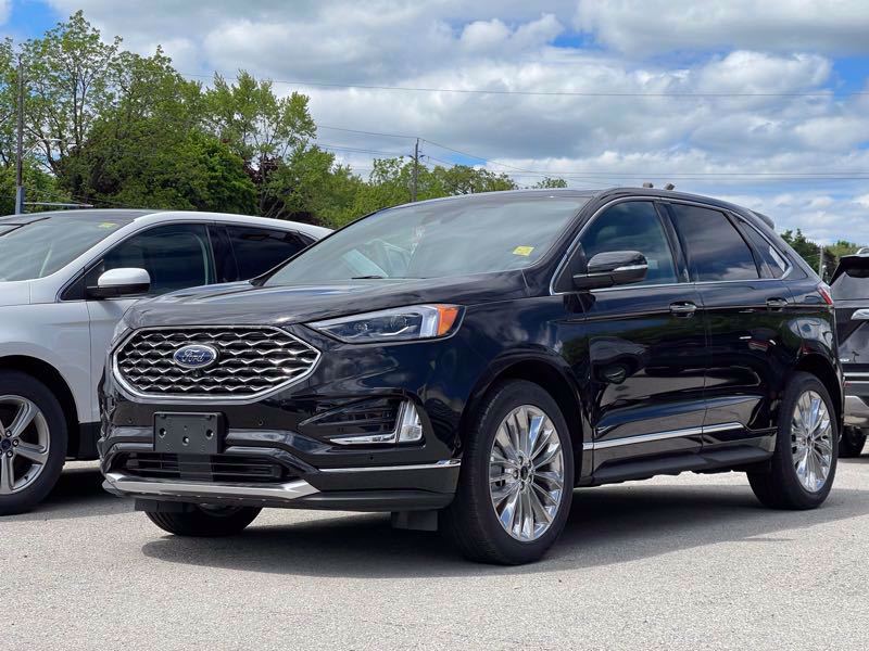 New 2022 Ford Edge Titanium 22T143 Simcoe, ON Blue Star Ford