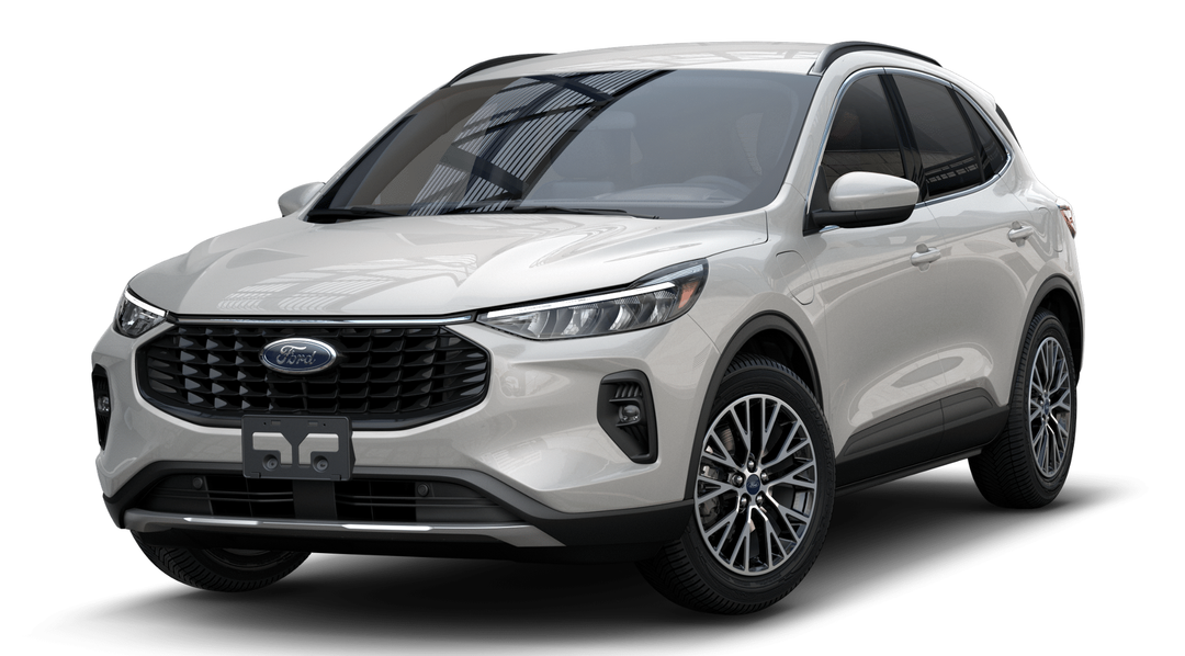 Star White Metallic Tri-Coat 2025 Ford Escape Hybrid Plug-in SUV / Crossover Front-Wheel Drive Continuously Variable Transmission