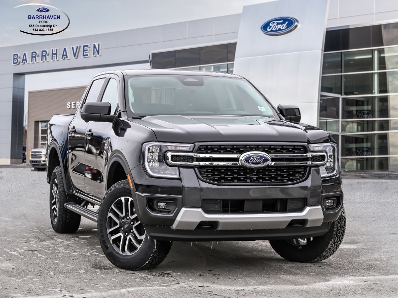 Shadow Black 2026 Ford Ranger Pickup Truck Four-Wheel Drive Automatic