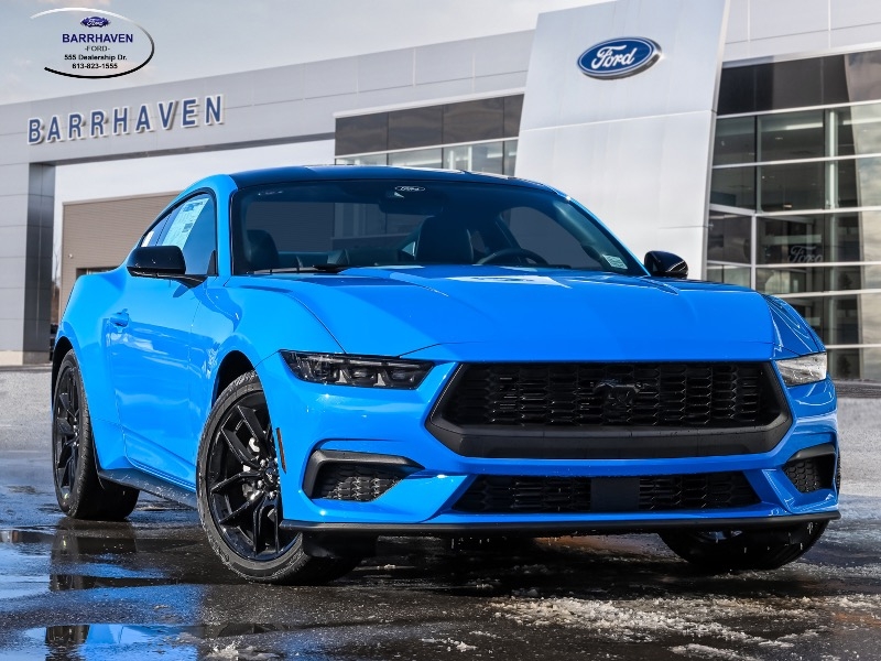 Grabber Blue Metallic 2026 Ford Mustang Coupe Rear-Wheel Drive Automatic