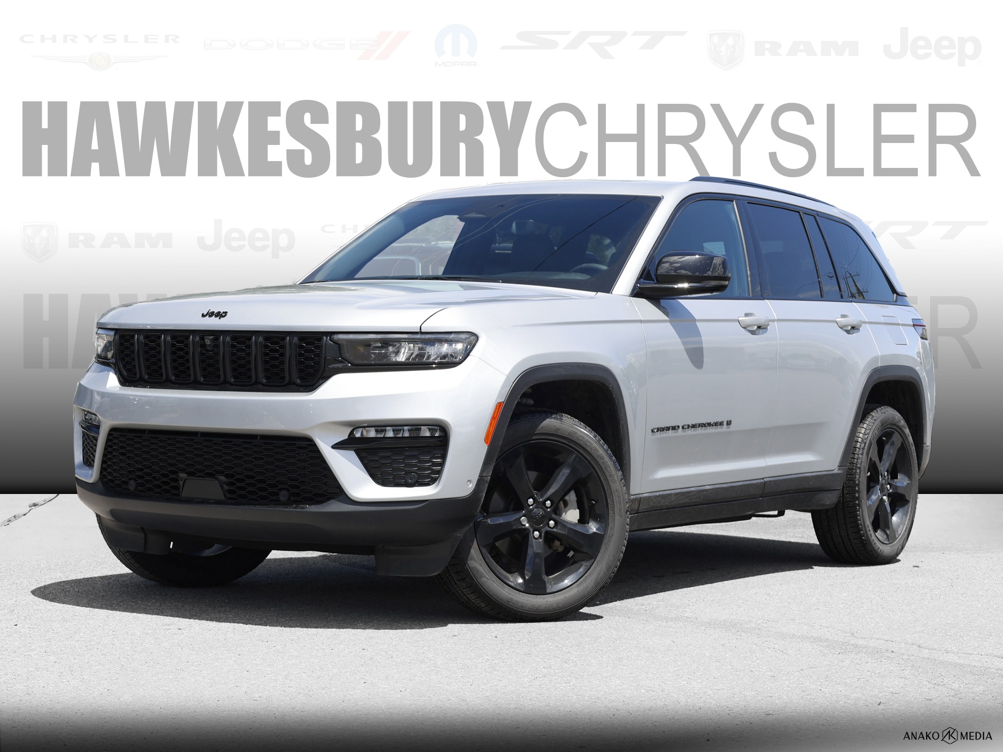 Silver Zynith 2025 Jeep Grand Cherokee SUV / Crossover Four-Wheel Drive 8-Speed Automatic Overdrive