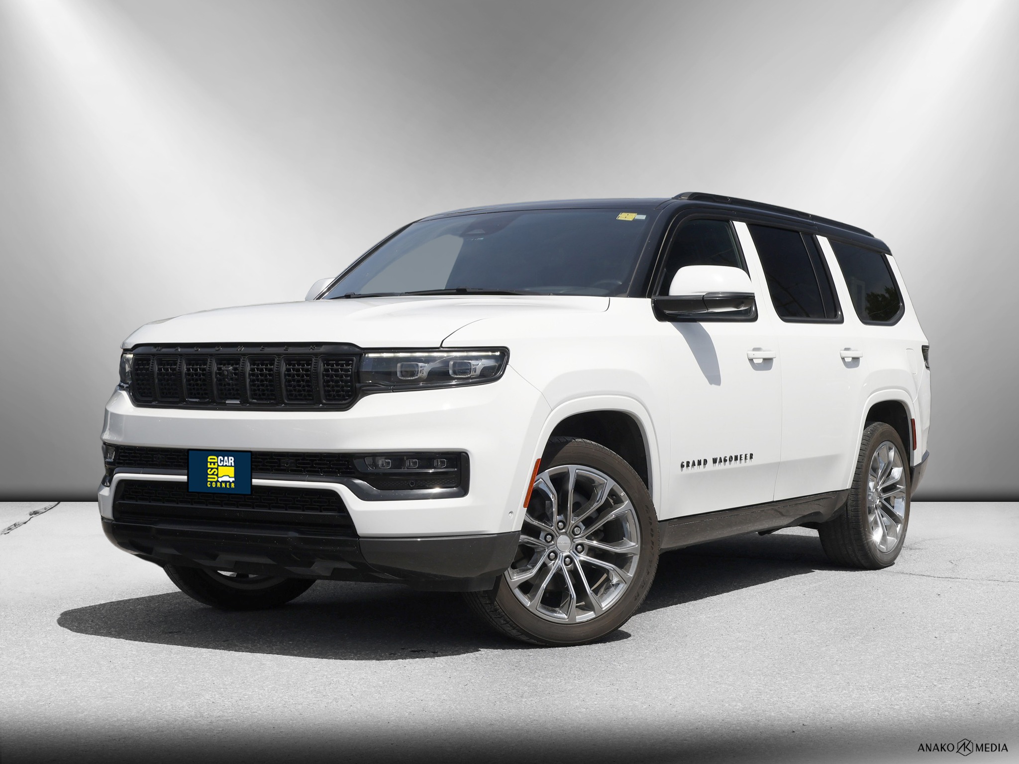 WHITE 0 2022 Jeep Grand Wagoneer SUV / Crossover Four-Wheel Drive 8-Speed Automatic Overdrive