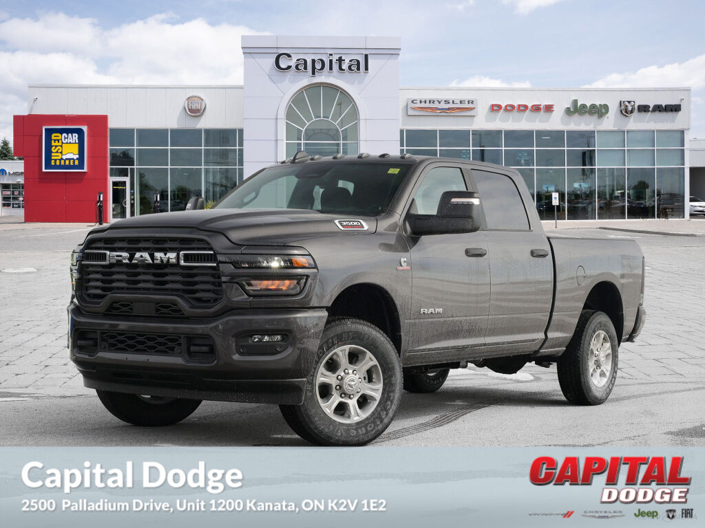 Granite Crystal Metallic 2026 RAM 3500 Pickup Truck Four-Wheel Drive 8-Speed Automatic