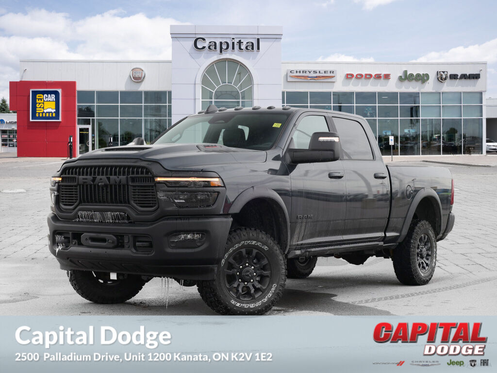 Forged Blue Metallic 2026 RAM 2500 Pickup Truck Four-Wheel Drive 8-Speed Automatic
