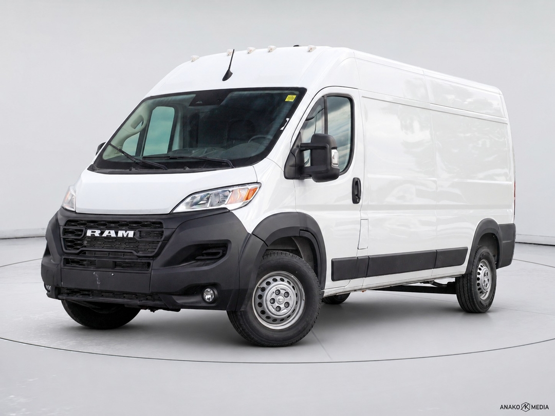 BRIGHT WHITE 2025 RAM ProMaster Van Front-Wheel Drive 9-Speed Automatic