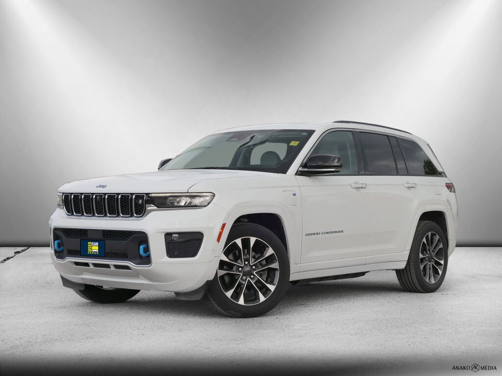 BRIGHT WHITE 2023 Jeep Grand Cherokee 4xe SUV / Crossover Four-Wheel Drive Automatic