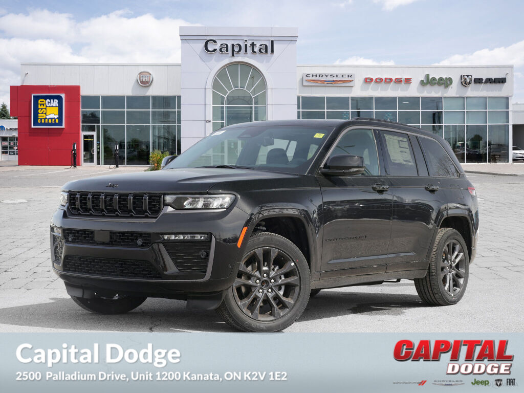 Black (Diamond Blk Crystal Pearl) 2026 Jeep Grand Cherokee SUV / Crossover  8-Speed Automatic