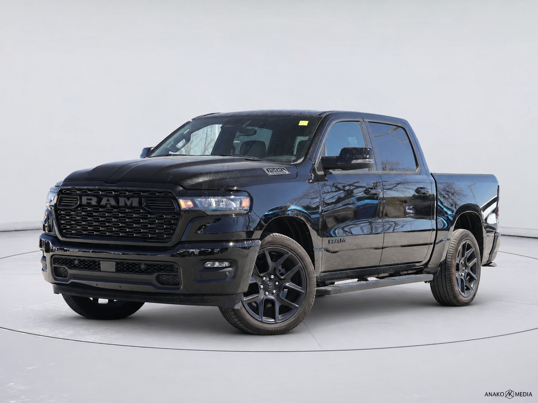 DIAMOND BLACK CRYSTAL PEARL 2026 RAM 1500 Pickup Truck 8-Speed Automatic
