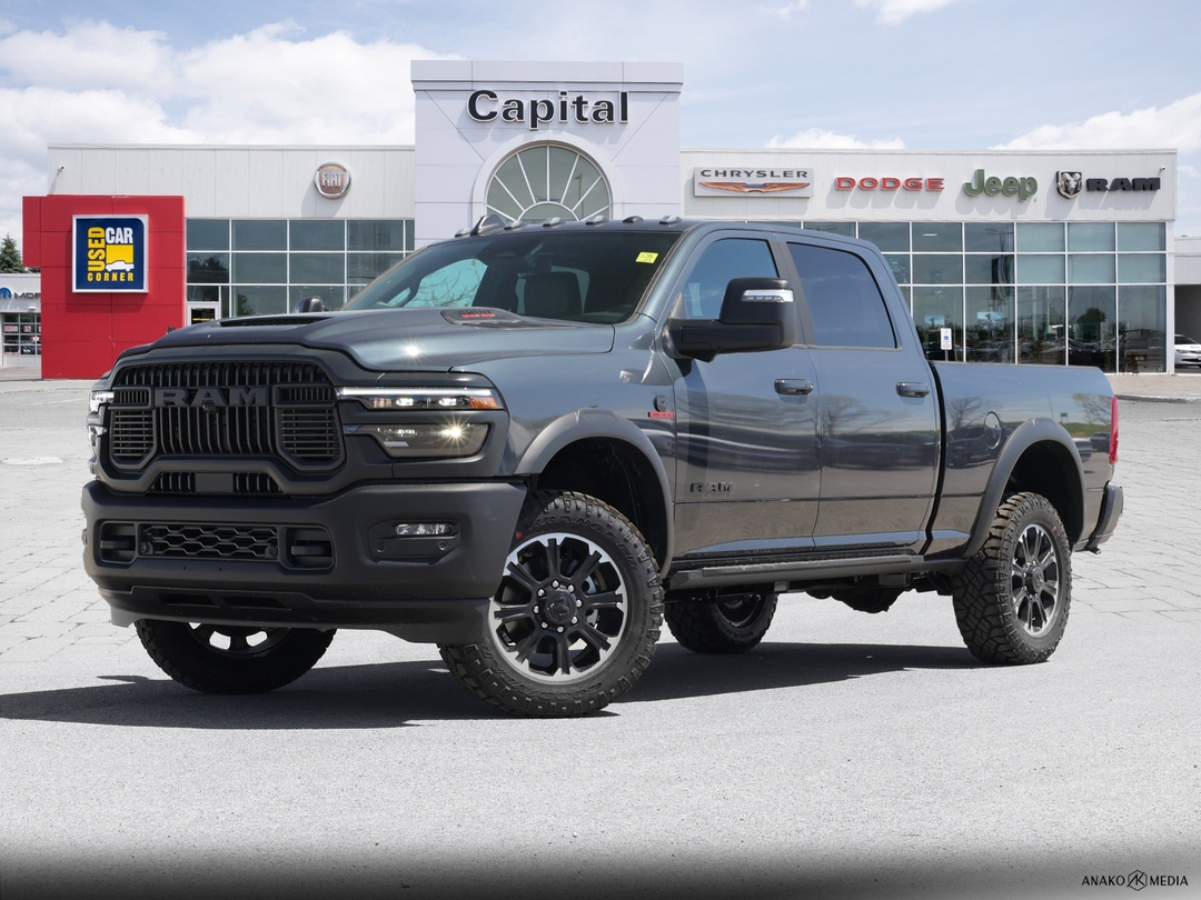 Forged Blue Metallic 2026 RAM 2500 Pickup Truck Four-Wheel Drive 8-Speed Automatic