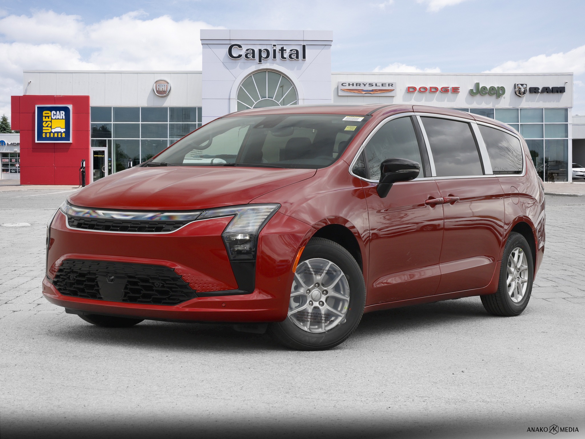 Red Hot Pearl 2027 Chrysler Pacifica Minivan Front-Wheel Drive 9-Speed Automatic