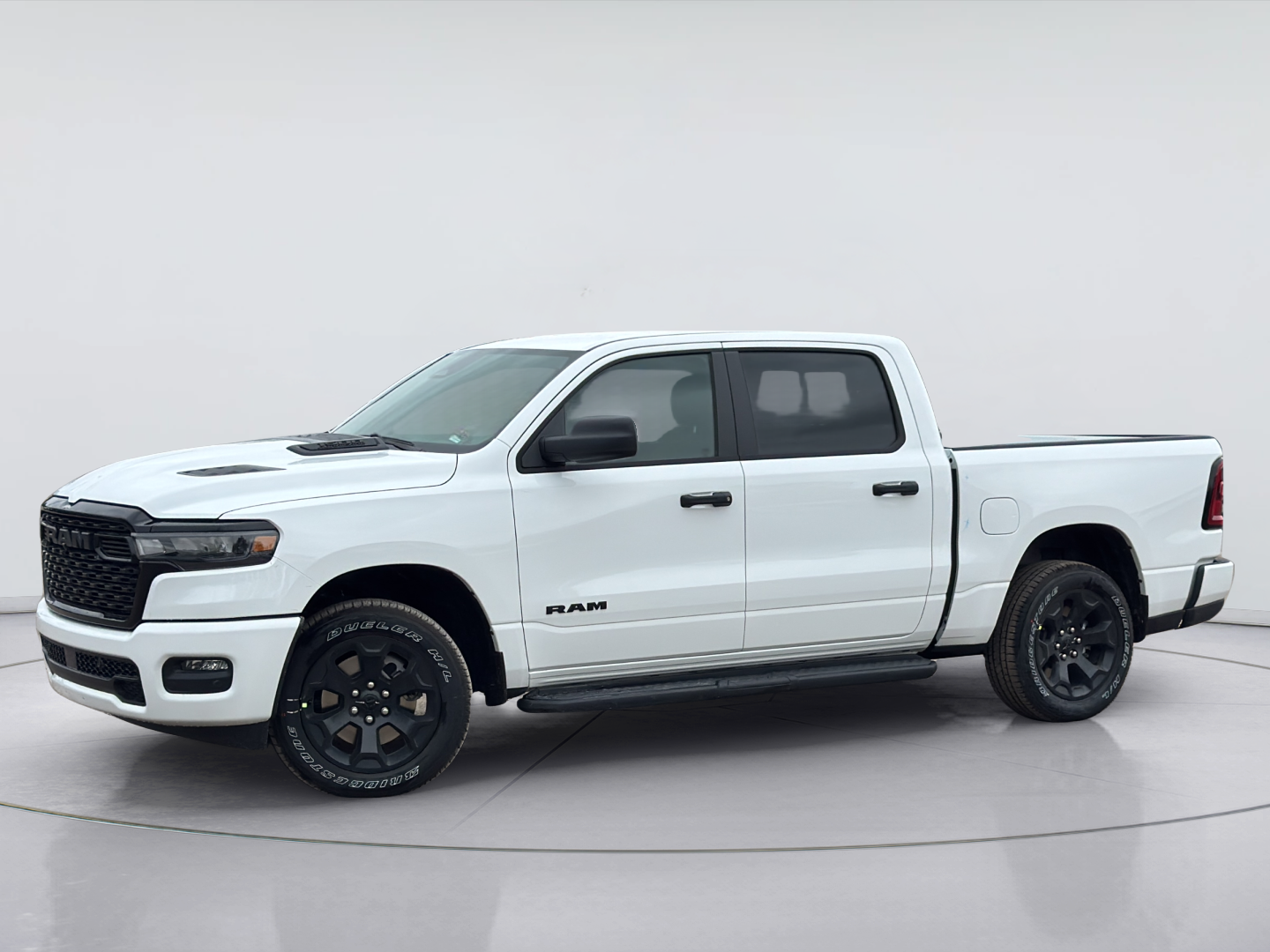 BRIGHT WHITE 2026 RAM 1500 Pickup Truck Four-Wheel Drive 8-Speed Automatic