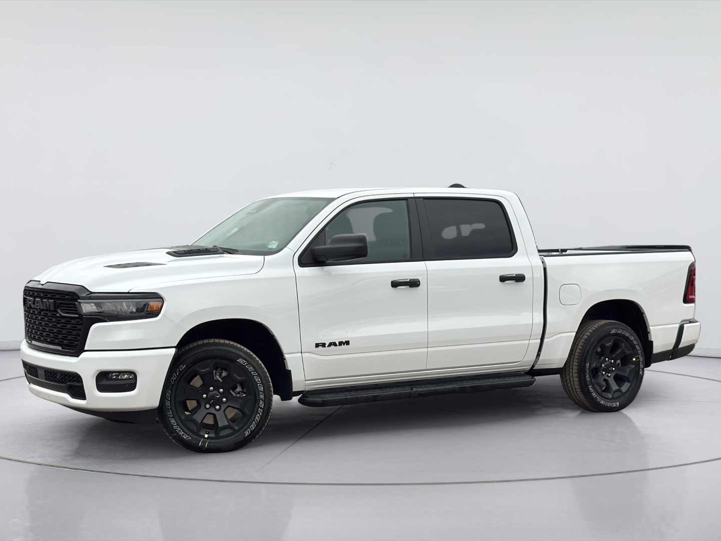 BRIGHT WHITE 2026 RAM 1500 Pickup Truck Four-Wheel Drive 8-Speed Automatic
