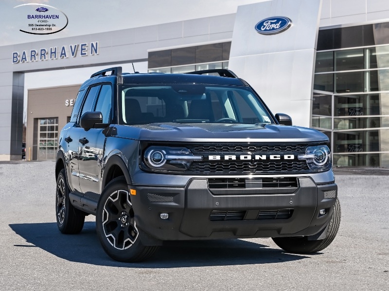 Gray (Carbonized Grey Metallic) 2026 Ford Bronco Sport SUV / Crossover All-Wheel Drive 8-Speed Automatic