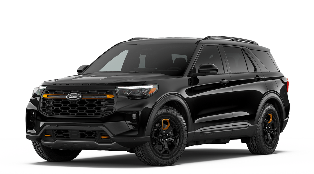 Agate Black Metallic 2026 Ford Explorer SUV / Crossover All-Wheel Drive Automatic