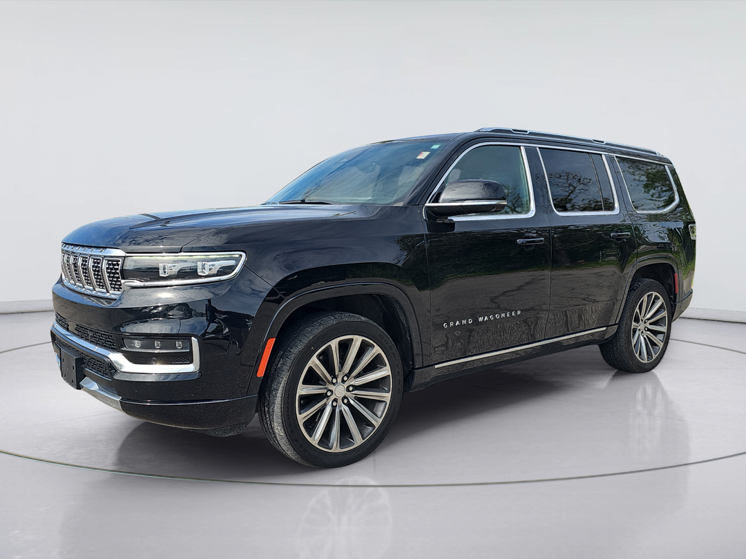 Black 2022 Jeep Grand Wagoneer SUV / Crossover Four-Wheel Drive 8-Speed Automatic