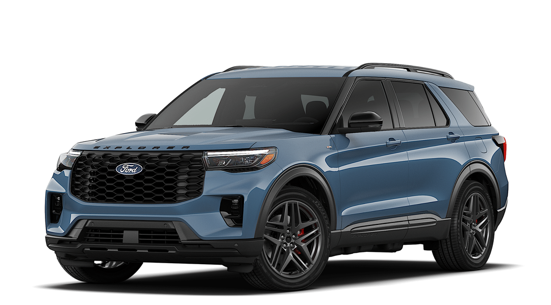 Vapour Blue Metallic 2027 Ford Explorer SUV / Crossover All-Wheel Drive Automatic