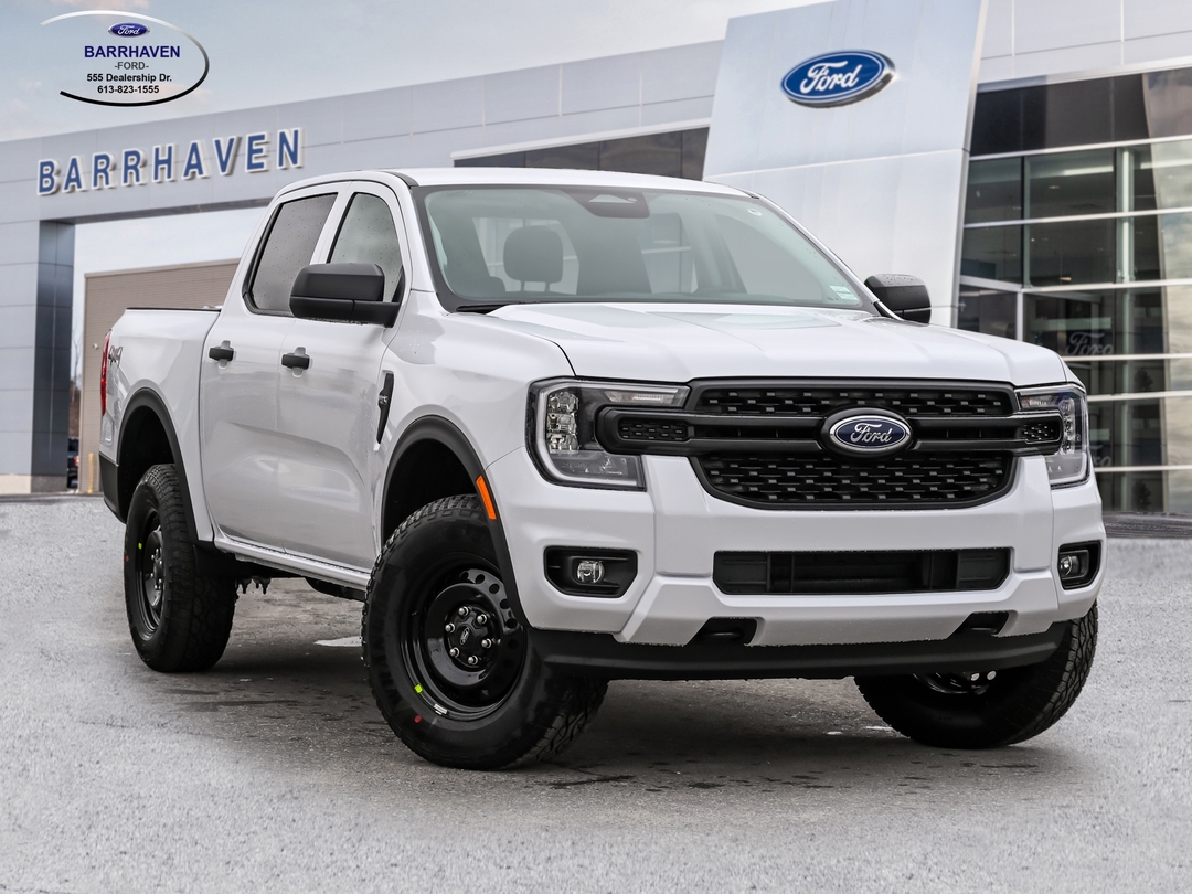 Oxford White 2026 Ford Ranger Pickup Truck Four-Wheel Drive Automatic