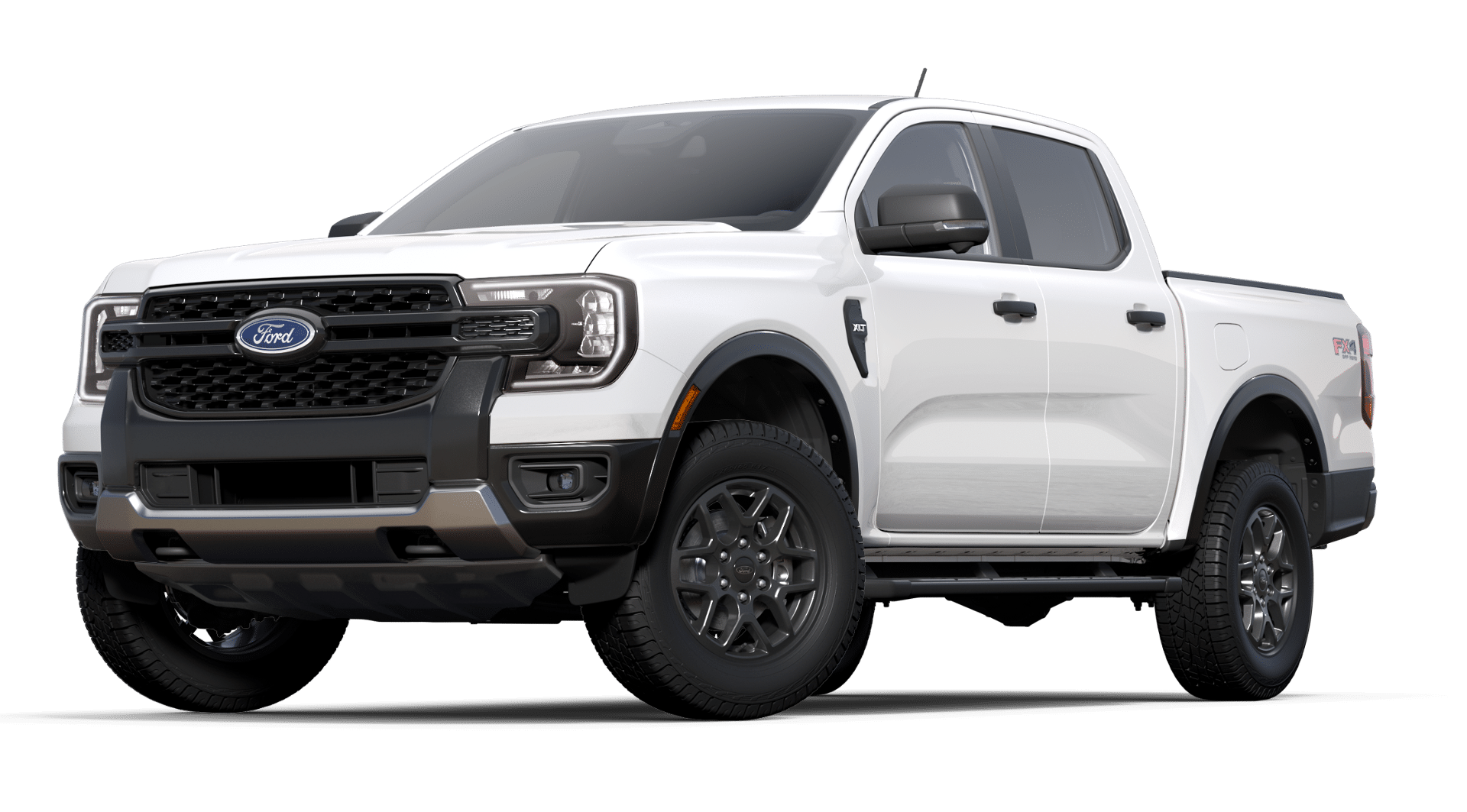 Oxford White 2024 Ford Ranger Pickup Truck Four-Wheel Drive Automatic