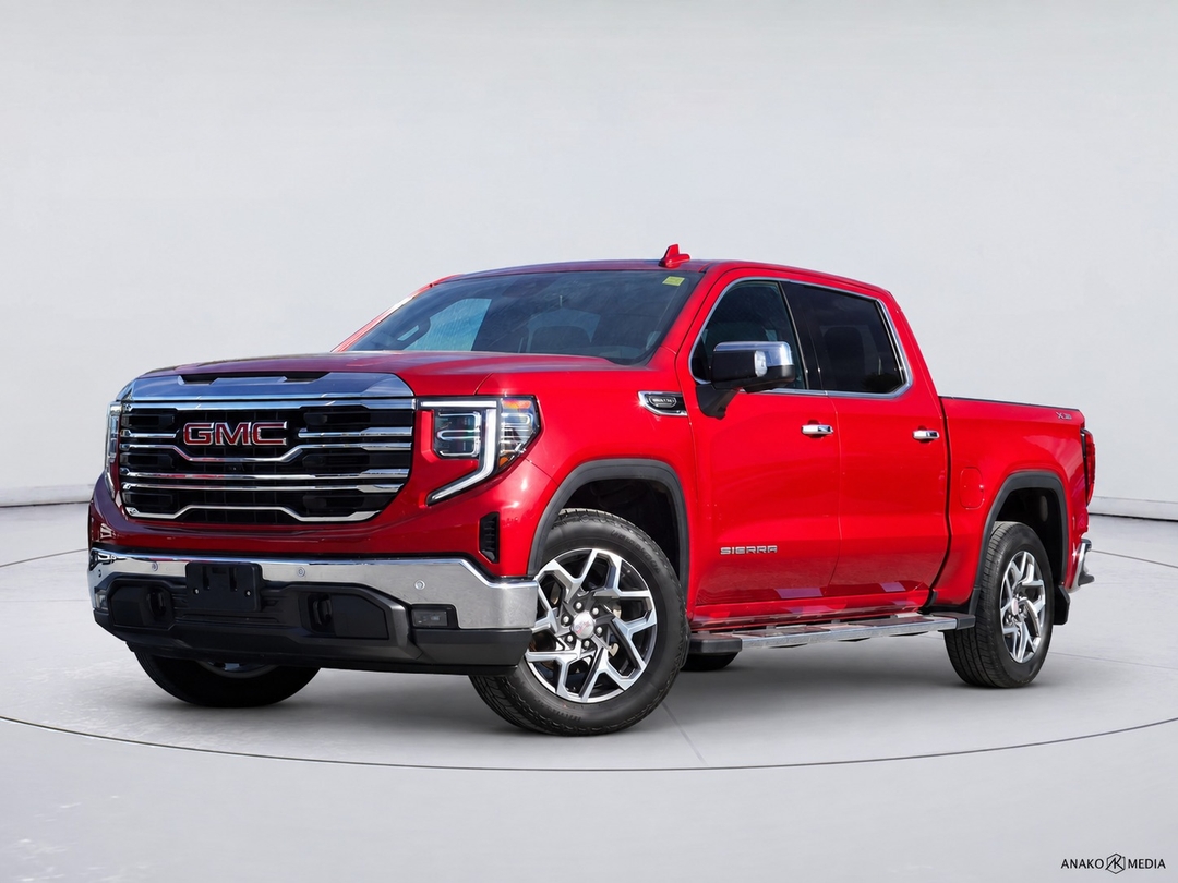 Red 2024 GMC Sierra 1500 Pickup Truck Four-Wheel Drive Automatic