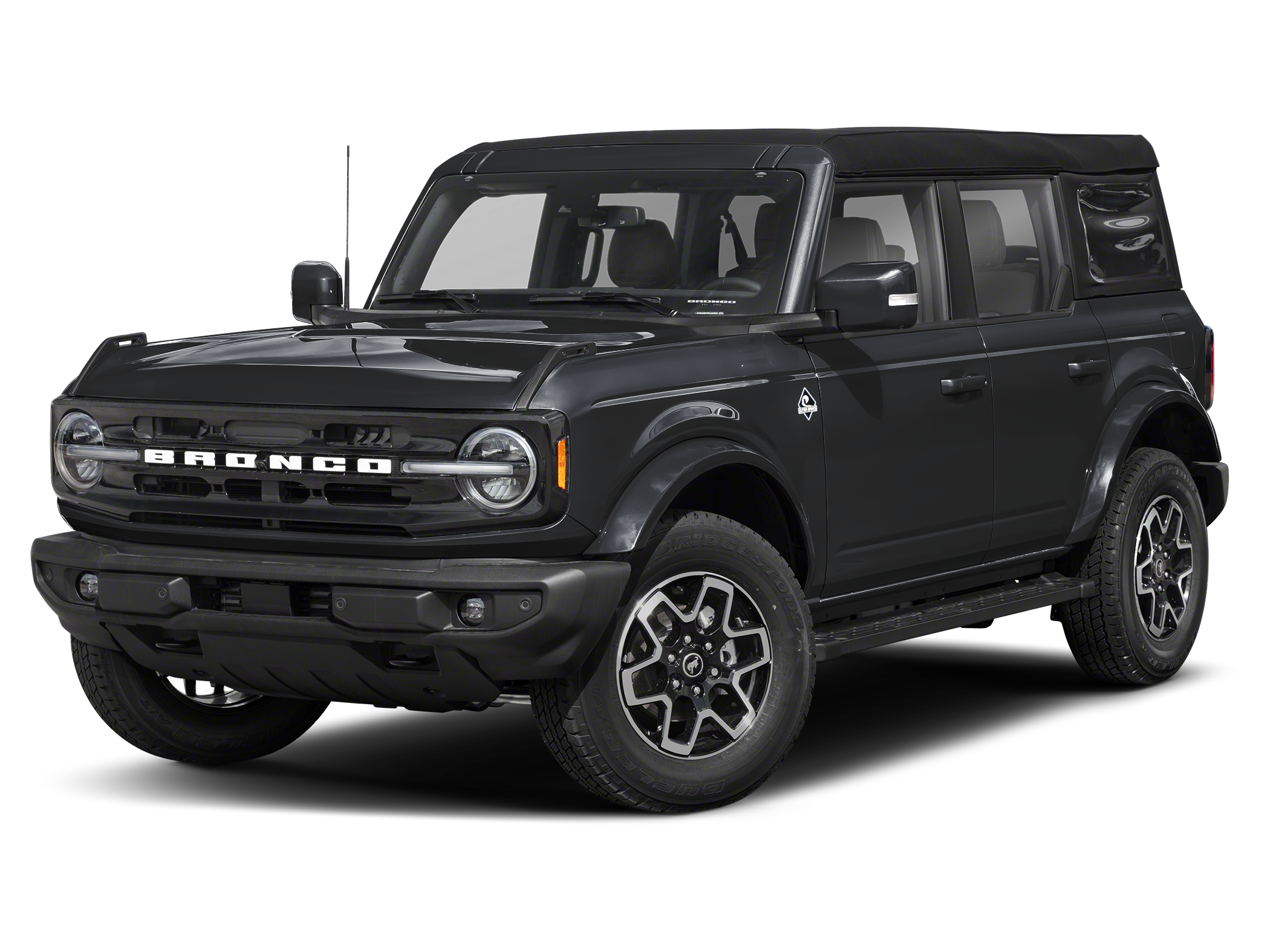 Shadow Black 2026 Ford Bronco SUV / Crossover Four-Wheel Drive Automatic