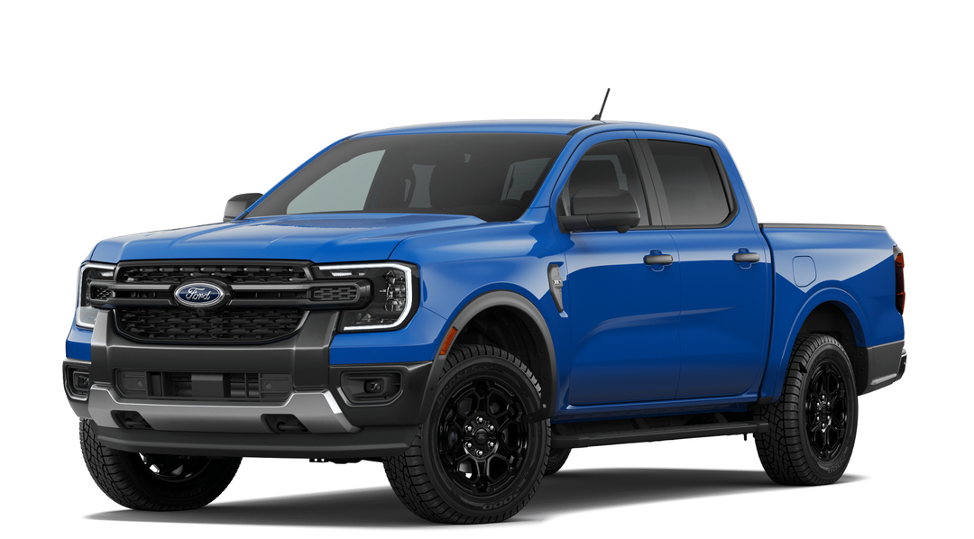 Velocity Blue Metallic 2026 Ford Ranger Pickup Truck Four-Wheel Drive Automatic